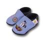 Preview: Krabbelschuhe Pirat am Steuer Schiff